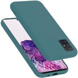 Cadorabo Ohišje, združljiv s Samsungom v tekoči zeleni barvi - zaščitni pokrov iz fleksibilnega silikona TPU, (20587863) Cene