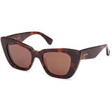 Max Mara MM0099 52E ONE SIZE (50) Havana/Rjava | Shoptok.si