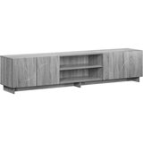  TV stalak 180 x 34,5 x 40 cm Siva Sonoma Konstruirano drvo | shoptok.hr