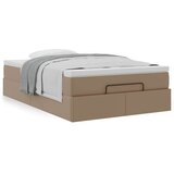  Okvir kreveta s madraca cappuccina 120x190 cm od umjetne kože | shoptok.hr