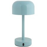 Leitmotiv Svetlo modra LED namizna svetilka s kovinskim senčilom (višina 24,5 cm) James – | Shoptok.si