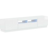  LED TV kabinet HOORN 3 kom. Bijela visokog sjaja 81 x 35 x 40 cm | Shoptok.si