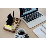 Hudwood desk dog - namizni organizator & ojačevalnik zvoka | Shoptok.si