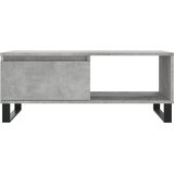  Stolić za kavu boja betona 90x50x36,5 cm konstruirano drvo | Eponuda.com