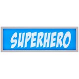 Premier Housewares Plavi svjetlosni ukras na baterije Superhero – | shoptok.hr