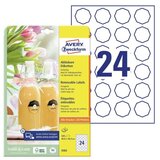 Avery Zweckform Odstranljive osem kotne etikete 40,8 x 40,3 mm | Shoptok.si