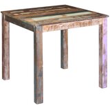  Blagovaonski stol od masivnog obnovljenog drva 80 x 82 x 76 cm | Eponuda.ba
