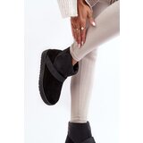 Big Star Black Fleece-Lined Platform Snow Boots | Shoptok.si