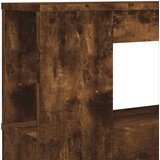  LED uzglavlje boja dimljenog hrasta 160 x 18,5 x 103,5 cm | Eponuda.com
