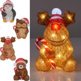  LED Spoljašnja božićna dekoracija 32xLED/3xAA 24 cm IP44 sob | Eponuda.com
