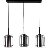 Candellux Lighting luster/visilica-jonera viseća lampa crna 3X40 E27 dim abažur | Eponuda.com
