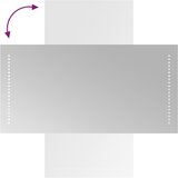  LED kupaonsko ogledalo 40x80 cm | shoptok.hr