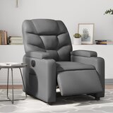 Maison Chic Električni naslanjač - Relax naslanjač sivo umetno usnje, (22061609) | Shoptok.si