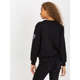 RUE PARIS Sweatshirt-RV-BL-8225.88-black | Shoptok.si