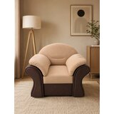 SRPT Halas Fotelja DRAGANA, 80x114, tamno braon/krem | Eponuda.com