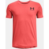 Under Armour T-Shirt UA B SPORTSTYLE LEFT CHEST SS-RED - Boys Cene