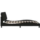  Okvir kreveta s LED-om bez madraca crni 180x200 cm od tkanine | shoptok.hr