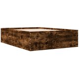  Okvir za krevet boja hrasta 135x190 cm konstruirano drvo | shoptok.hr