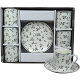 Sigma Set šolja za kafu, porcelan, 120ml 6/1 (Beli/CV) YK120C-8874 Cene