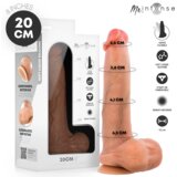Mr. Intense DILDO Bruce Flesh 20 cm - realističen penis, s sesalnim dnom, gibljiv Cene
