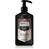 Arganicare Silk Protein revitalizacijski šampon za razjasnitev medlih las 400 ml Cene