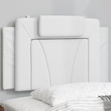  The Living Store Vzglavna stranica bela 80 cm umetno usnje - Vzglavna Stranica, (21441244) Cene