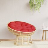  Okrugli jastuk crveni Ø 100 x 11 cm od tkanine Oxford | shoptok.hr