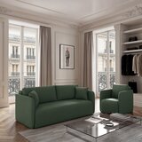 Rodier Zelena raztegljiva sedežna garnitura 220 cm Chaum – | Shoptok.si