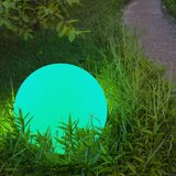  LED RGBW solarna lampa BALL LED/3,2 V 500 mAh prečnik 30 cm IP65 + daljinski upravljač | Eponuda.com