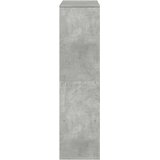 Sobna pregrada boja betona 100x33x125,5 cm konstruirano drvo | Eponuda.ba