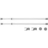 set s 2 teleskopska štapa za odjeću Herkules, dužina 75 - 120 cm