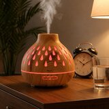 Ruhhy 10W LED RGB ultrazvočni vlažilec zraka aroma difuzor 400ml izparjevalnik, (5000184218) | Shoptok.si