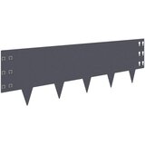  Ograda oko Travnjaka 20 pcs 100 x 30 cm Čelik Antracit | shoptok.hr