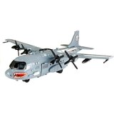 Vojni avion s morskim psima i svjetlosnim i zvučnim efektima - sivi | shoptok.hr