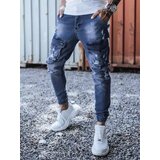 DStreet Blue UX3285 men's trousers | ePonuda.com