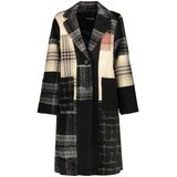 Desigual Plašči COAT_PARCHES 26WWEW23 Črna Cene