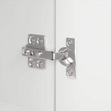 Kreveta Visoki sjaj bijela 100 x 30 x 65,6 Konstruirano drvo | shoptok.hr