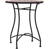 Bistro stolić s mozaikom smeđi 60 cm keramički | Eponuda.ba