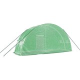  Rastlinjak z jeklenim ogrodjem zelen 12 m² 6x2x2,85 m - Rastlinjak, (21662873) | Shoptok.si