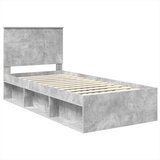  Konstrukcija postelje Beton 90 x 200 cm Masivno borovo les, (5000103568) | Shoptok.si