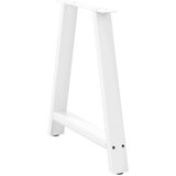  Noge za stolić u obliku slova A 2 kom bijele 80x(72-73) cm | shoptok.hr