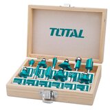 Total 12-dijelni set glodala za drvo (6 mm) (TACSR0121) Cijene