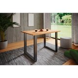 MID.YOU JEDILNA MIZA, črna, medeni hrast | Shoptok.si