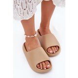 Boto Women's Foam Slippers Dark Beige Rivasol | shoptok.hr