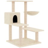 vidaXL Mačje drevo s praskalniki iz sisala krem 82,5 cm, (20797012) | Shoptok.si