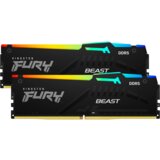 Kingston Technology FURY Beast RGB memorijski modul 32 GB 2 x 16 GB DDR5 ECC | shoptok.hr