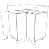 MID.YOU KOTNA SPODNJA OMARICA | Shoptok.si