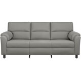 SOFA Svjetlosiva 214 x 85 x 93 cm Baršun | shoptok.hr