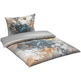 Esposa OBOJESTRANSKA POSTELJNINA 140/200 cm saten siva | Shoptok.si