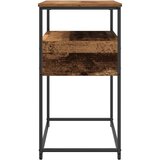 vidaXL Konzolni stol Staro drvo Drvo, Metal 75 x 40 x 75 cm Ekstra visok | shoptok.hr